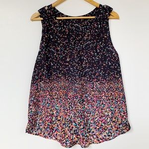 Sweet Rain Multi-Color Confetti 🎉 Silky Tank